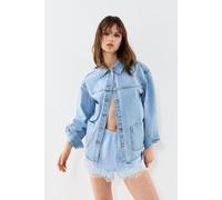 Sobrecamisa denim bolsillos AZUL CLARO XS