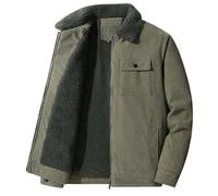 Sobrecamisa Hombre Verde Militar Cazadoras Chaqueton Polipiel Rebeca Brillante Sudadera 4XL Eco Quilted Merino Afelpado Liso Formales Bajitos Mundial Espiga Peluda Ligeras Sus