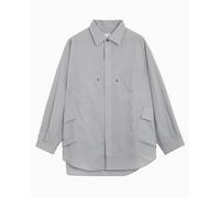Sobrecamisa Oversize Poliquant The In-Sideout Pockets para hombre Gris L