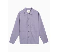 Sobrecamisa Snow Peak Cotton Ripstop para hombre Morado S
