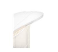 Sobrecolchón de Cuna para Bebé - Blanco / Polyester