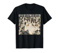 Sobreestimulado Mamá Pato Granja Animal Educación en casa Mamá Vida Camiseta