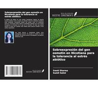 Sobreexpresión del gen osmotin en Nicotiana para la tolerancia al estrés abiótico