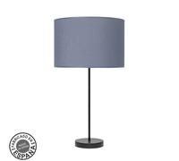 Sobremesa alto moda 1xe27 negro/azul 63x30x30cm