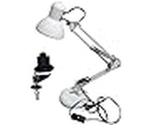 Sobremesa antigona articulado 1xe27 l.15xan.12,5xal.reg.cm blanco