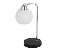 Sobremesa con tulipa esferica pissis cromo fabrilamp