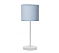Sobremesa ibor 1xe14 blanco/azul 48x17x17 cm marca fabrilamp