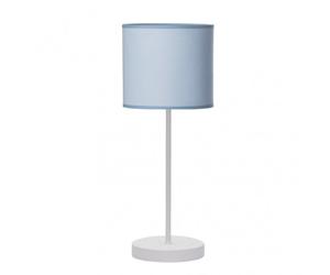 Sobremesa ibor 1xe14 blanco/azul 48x17x17 cm marca fabrilamp