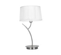 Abrila Magni Cromo - Lámpara Sobremesa Decoración 1Xe27