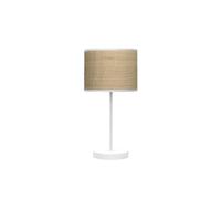 Sobremesa Moda 1xe14 Blanco/cañizo Claro 42x17x17Cm
