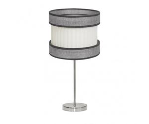 Sobremesa modelo home niquel con pantalla bicolor fabrilamp