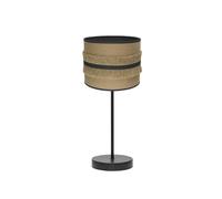 Sobremesa natalia 1xe14 negro/saco-negro 43x17x17 cm