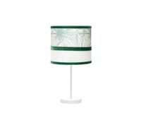 Sobremesa peq. caledonia 1xe14 blanco/verde 43x17x17cm