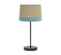 Sobremesa serie tietar de saco con detalles en turquesa fabrilamp