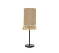 Abrila Sibila Negro/Arena - Lámpara Sobremesa Moderno 1Xe14 15 Cm