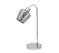 Abrila Soline Cromo - Lámpara Sobremesa Moderno 1Xe27