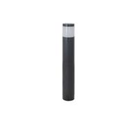 Sobremuro exterior aluminio color gris serie bugio 10cm 65 cm