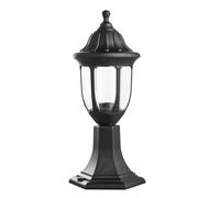 Sobremuro jardin policarbonato color negro serie angã©lica 16.6cm