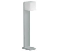 Steinel GL 80 SC Lámpara LED iHF para jardines y accesos | en color plateado, con sensor de movimiento de 160°, conectable y controlable a través de una aplicación
