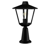Sobremuro exterior Kinno (25 W, Color del marco: Negro, 17 x 17 x 39 cm, Sin bombillas)