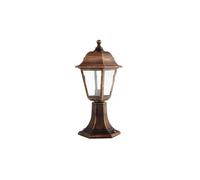 Sobremuro exterior albahaca 1xe27 oro viejo ip44 policarbonato 41,5x16