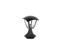 Sobremuro exterior policarbonato color negro serie zoio 16.5cm