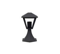 Sobremuro jardin metal color gris serie dornela 16cm