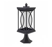 Sobremuro jardin metal color negro serie garden 16.5cm