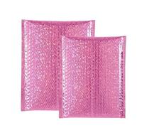 Sobres Acolchados 10 unids/pack de bolsas burbujas papel aluminio, sobre acolchado oro rosa, bolsa mensajería autoadhesiva, envío anuncios publicitarios(15cmx20cm)