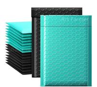 Sobres acolchados con cierre automático, Sobres publicitarios de burbujas acolchados autosellados, multicolor, varios tamaños, 100 unidades(Blue 50PCS,11 * 15cm)