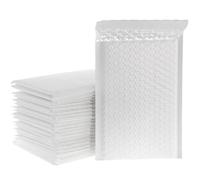 Sobres acolchados con cierre automático, Sobres publicitarios de burbujas autosellantes, multicolor, varios tamaños, paquete 50 unidades(White-50pcs,20 * 25cm)