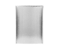 Sobres acolchados de plástico de burbujas, Sobres de burbujas for correo plateados, varios tamaños, 50 unidades(15 * 20cm)