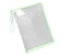 Sobres con cremallera para uso escolar, bolsa transparente portátil para documentos A4, organizador escolar con gran capacidad para folios, notas, libros, papelería u oficina