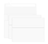 Sobres de 5 x 7 para invitación, sobres A7 blancos, paquete de 200 sobres de tarjetas de 5 x 7 pulgadas, autosellados, para bodas, tarjetas de felicitación, baby shower, fotos, cumpleaños (200, blanco