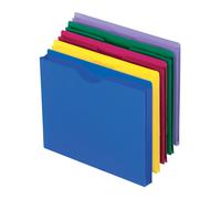 Sobres de archivo transl?cidos Pendaflex de polietileno, tama?o carta, colores surtidos, 10 por paquete (50990)