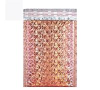 Sobres de burbujas,Sobre de plástico de burbujas, 100 Uds. Bolsas de sobres for embalaje, sobres acolchados de burbujas, bolsas de embalaje, bolsa de envío gruesa(Rose,18 * 23cm)