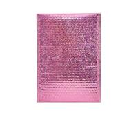Sobres de burbujas,Sobre de plástico de burbujas, 100 Uds. Bolsas de sobres for embalaje, sobres acolchados de burbujas, bolsas de embalaje, bolsa de envío gruesa(Rose red,13 * 15cm)