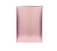 Sobres de burbujas,Sobre de plástico de burbujas, 100 Uds. Bolsas de sobres for embalaje, sobres acolchados de burbujas, bolsas de embalaje, bolsa de envío gruesa(Rose gold,15 * 20cm)