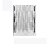 Sobres de burbujas,Sobre de plástico de burbujas, 100 Uds. Bolsas de sobres for embalaje, sobres acolchados de burbujas, bolsas de embalaje, bolsa de envío gruesa(Silver,18 * 23cm)