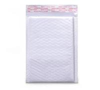 Sobres de envío con autosellado impermeables, sobres burbujas nacarados for tienda en línea, uso embalaje cosmético, 100 Uds para Cosméticos(15 * 18cm)