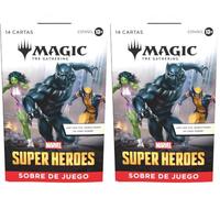 Sobres de Juego de Magic: The Gathering | Marvel Super Heroes (Versión en Español) (Paquete de 2)