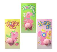 Sobres de la suerte rojo con diseño 2026 | juego de 3 sobres de dinero de la suerte, diseño de fondo suave 3D bolsos chinos 2026 - Adecuado para de primavera, vacaciones, cumpleaños y