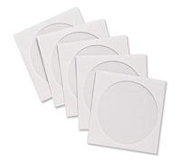 Sobres de papel con ventana de Compucessory CCS26500, 100 unidades, 126 x 126 mm, color blanco