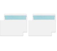 Sobres de Papel, Sobre Papel color Blanco, Sobre DIN C5 162 x 229 mm, Sobre Papel con Cierre Tira de Silicona para Documentos, Envíos o Almacenaje · m-office (25 uds, 162x229mm) (Paquete de 2)