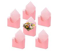 Sobres de San Valentín | Organizador de gran capacidad | de regalo de gran capacidad para decoración de vacaciones | para cumpleaños, festivales, ramos de alimentos, chocolate, aperitivos
