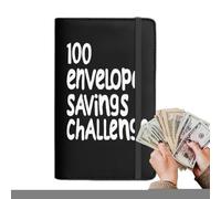 Sobres Desafío de Ahorro - Planificador de Gestión Presupuestaria - 100 Días Seguimiento Sobres Para Gestión Presupuestaria, Hogar, Escuela Y Todas las Edades
