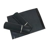 Sobres Envio Bolsas de mensajería, 100 Uds., bolsa de almacenamiento negra, bolsa de plástico de polietileno for envío, sobres, bolsas de correo, bolsa de plástico con sello autoadhesivo(17x30cm(2.3g)