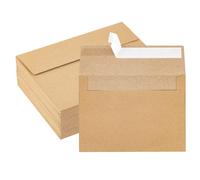 Sobres Kraft Paquete de 50 Sobres marrones de 5 x 7 pulgadas Sobres A7 Ca