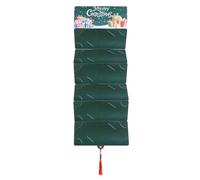 Sobres navideños para Efectivo - Cartera de Papel de 7 Compartimentos | Organizador Festivo de Dinero | de Regalo para reuniones de Viaje bajo el árbol, mesita de Noche, Amigo, Pareja, Hija