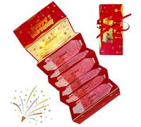 Sobres para dinero en efectivo, tarjeta 3D, soporte para dinero de cumpleaños con 6 ranuras, diseño de celebración de alto contraste, cartulina resistente reforzada para detalles, gestión